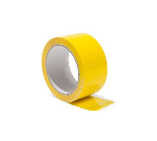 Sarı Koli Bandı 45mmx100m Renkli Koli Bantı Sarı Renk Hotmelt Yapışkanlı