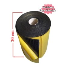 Araç Oto Ses Isı Yalıtım 20cmx10metre 6mm Yapışkanlı Kauçuk Izolasyon Malzemesi