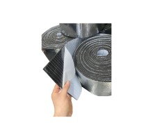 Kauçuk Bant Oto Ses Yalıtımı 9mm Alüminyum Folyolu 20cm X 10mt