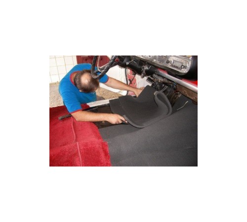 Araç 10mm Flexi Kauçuk 100cmx 5mt Yanmaz Oto Ses Yalıtım Süngeri Yapışkanlı 5m²