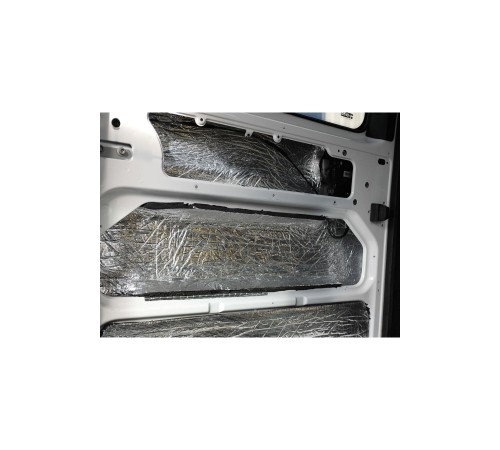 Araç Oto Ses Yalıtım Alüminyum Kauçuk Levha 9mm 50cmx50cm