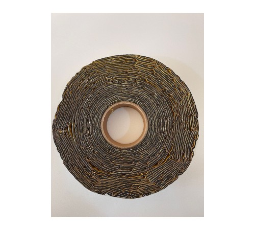 Alüminyum Kaplı 3mm Kauçuk Sünger Bant Isı Ses Titreşim Kesici Bant 50mmx10mt