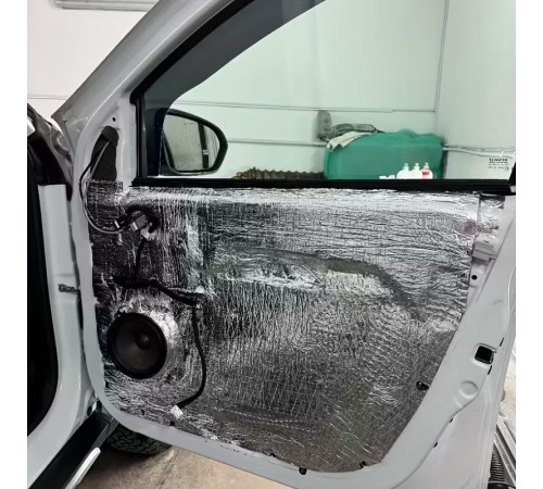 9mm*60cm*100cm (0,60m2) Folyolu Yapışkanlı Otomobil Karavan Ses Yalıtım