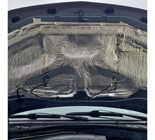 Alüminyum Folyolu Kendinden Yapışkanlı 6mm 100x100 Oto Ses Ve Isı Yalıtım Malzemesi