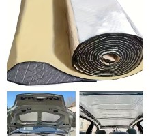 Alüminyum Folyolu Kendinden Yapışkanlı 6mm 100x100 Oto Ses Ve Isı Yalıtım Malzemesi