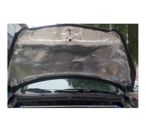 Araç Oto Kaput Kapı Taban Davlumbaz Ses Yalıtım Malzemesi 6mm Alm. Folyolu Kauçuk 50cmx100cm 10adet