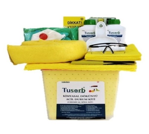 Kimyasal Döküntü Temizleme Acil Durum Kiti