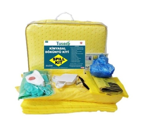 Kimyasal Dökülme Döküntü Temizleme Kiti 50 Lt