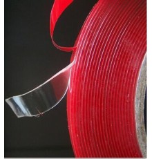 Silikon Çift Taraflı Montaj Bantı Şeffaf Tape 10mm x 33mt