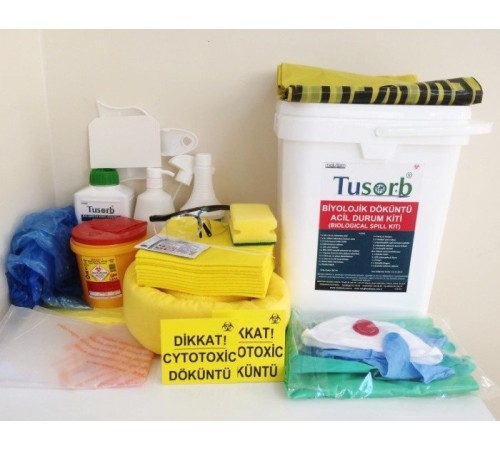 Biyolojik Döküntü Temizleme Acil Durum Kiti