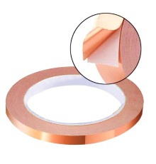 Bakır Folyo İletken Bant 9mmx10mt