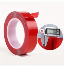 Silikon Çift Taraflı Montaj Bantı Şeffaf Tape 19mm X 5mt