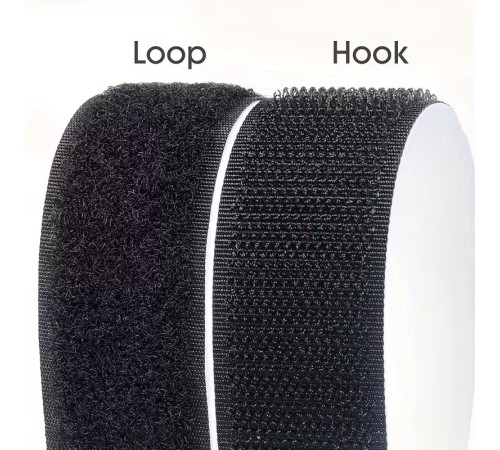 Cırt Cırt Bant Arkası Yapışkanlı 20mmx5mt (takım) Siyah