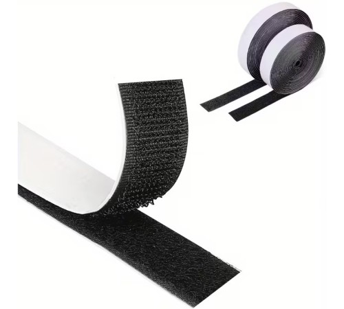 Cırt Cırt Bant Arkası Yapışkanlı 20mmx5mt (takım) Siyah