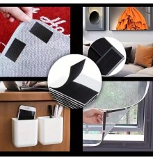 Cırt Cırt Bant Arkası Yapışkanlı 50mmx1mt (takım) Siyah