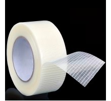 Yırtılmaya Karşı Dirençli, Yüksek Yapışma Gücü Enine Boyuna Lifli Bant 50mmx50mt