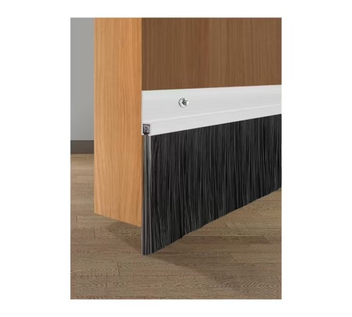 Kapı Altı Fırçası Kendinden Yapışkanlı 100cm Kıl Boyu 3cm