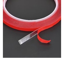 Silikon Çift Taraflı Montaj Bantı Şeffaf Tape 10mm X 5 Mt