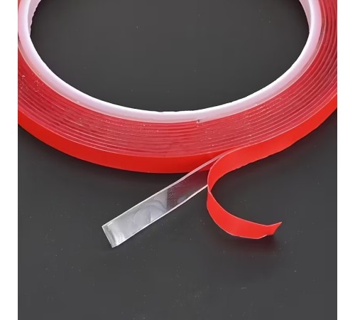 Silikon Çift Taraflı Montaj Bantı Şeffaf Tape 10mm X 5 Mt