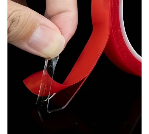 Silikon Çift Taraflı Montaj Bantı Şeffaf Tape 25mm X 5mt