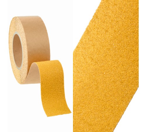 Merdiven Ve Zemin Kaydırmaz Kaymaz Bant 50mmx25mt Sarı