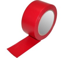Pvc Yer İşaretleme Bandı 5cmx30m Zemin Bandı Kırmızı
