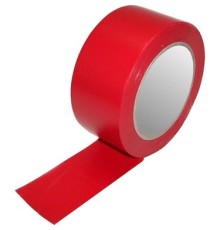 Pvc Yer İşaretleme Bandı 5cmx30m Zemin Bandı Kırmızı