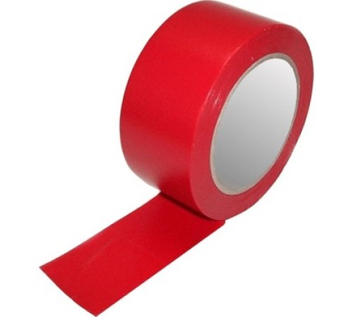 Pvc Yer İşaretleme Bandı 5cmx30m Zemin Bandı Kırmızı