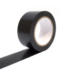 Pvc Yer İşaretleme Bandı 5cmx30m Zemin Bandı Siyah