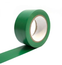 Pvc Yer İşaretleme Bandı 5cmx30m Zemin Bandı Yeşil