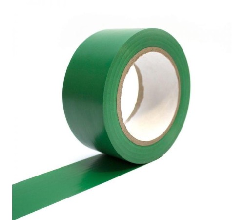 Pvc Yer İşaretleme Bandı 5cmx30m Zemin Bandı Yeşil