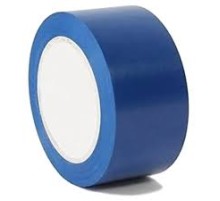 Pvc Yer İşaretleme Bandı 5cmx30m Zemin Bandı Mavi
