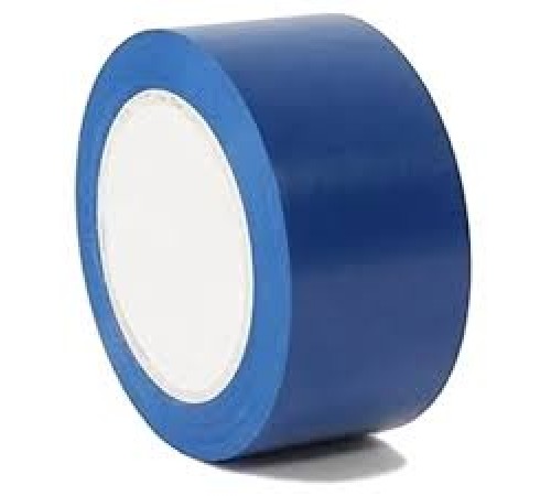 Pvc Yer İşaretleme Bandı 5cmx30m Zemin Bandı Mavi